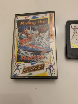Amstrad CPC Rare Riding The Rapids - Complete - Fully and 2
