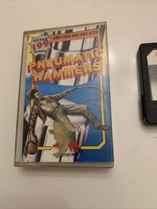 Amstrad CPC RARE Pneumatic Hammers By FIREBIRD - Complete - Fully 2