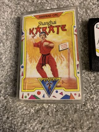 Amstrad CPC RARE Shanghai Karate By Players - Complete - Fully 2