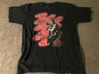 Wcw Nwo Hollywood Hulk Hogan T - Shirt Adult Large 1998 Rare Wwe Wwf