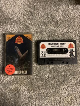 Amstrad Cpc Rare Barrier Reef - Complete - Fully And