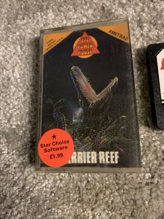 Amstrad CPC RARE Barrier Reef - Complete - Fully and 2
