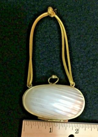 Shell Purse For Antique French,  German,  Or Modern Doll