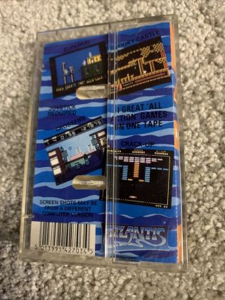 Amstrad CPC RARE Atlantis Number 1 - Complete - Fully and 3