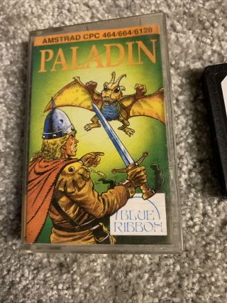 Amstrad CPC RARE Paladin - Complete - Fully and 2