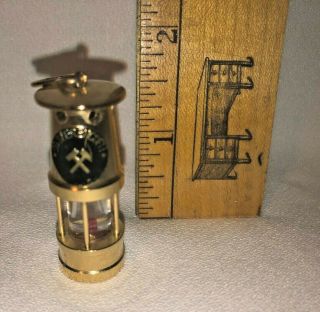 Vintage Brass Hungary Firehouse Lantern Doll House Miniature