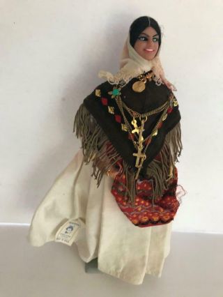Vintage Marin Chiclana Religious Doll - 8 " Tall Made In Spain