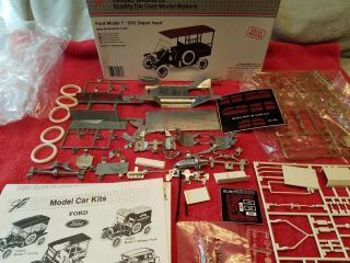 Jle Scale Models Ford Model T 1912 Depot Hack Unassembled Metal Model Kit Usa