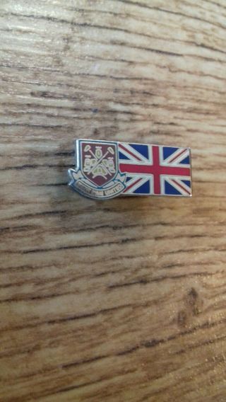 West Ham United / Union Jack Rare Pin Badge