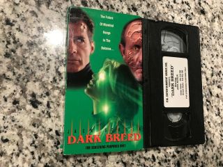 Dark Breed Rare Full Promo Screener Vhs 1996 Pm Entertainment Jack Scalia Sci - Fi