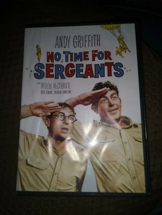 No Time For Sergeants (dvd 2010) Rare 1957 Comedy Don Knotts 1st Film