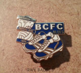 Birmingham City - Rare Football Boots Supporters Enamel Badge