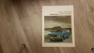 Rare Vintage 1976 Volvo 245 Brochure Classic Car Post