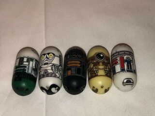 Rare 2010 Star Wars Mighty Beanz Mail Order Set Of 5