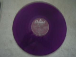 Linda Ronstadt - A Retrospective Very Rare Purple Coloured Vinyl Lp Side 1 & 2