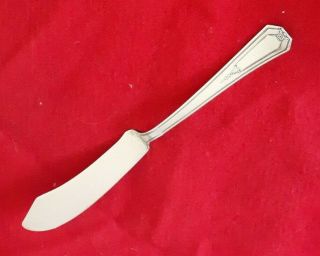 Wallace Sterling Silver Solid 6 3/4 " Master Butter Knife - Princess Mary
