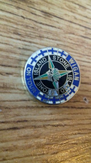 Wigan Athletic Great Stone Island Very Small Rare Pin Badge