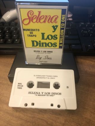 Selena Y Los Dinos Munequito De Trapo Rare Cassette Vg,  1989