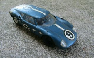 Vintage 1960s - 70s Plastic Model Race Car - Indy 500 Esso 9 Lola - Ct 4 3/4” L