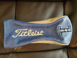 Rare Titleist Driver Head Cover Premium Leather Golf Limited Headcover Great