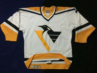 Rare Vintage Pittsburgh Penguins Jaromir Jagr 68 Hockey - Nhl Ccm Jersey Size44