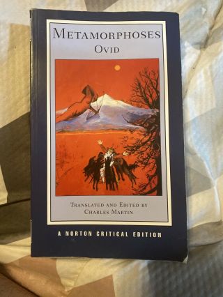 Metamorphoses By Ovid Translated By Charles Martin Rare Like