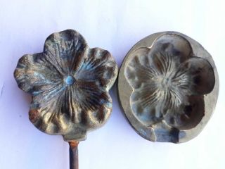 Millinery Flower Making Tools Antique Brass Rare Leaf Plants Jasmine Hand Made