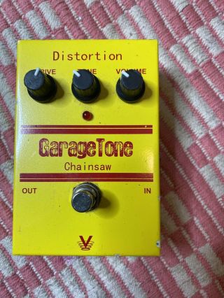 Visual Sound Garage Tone Chainsaw Phaser Guitar Effects Pedal,  Very Rare