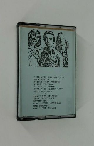 Bad Company Boston 1974 Live Concert Recording Rare Bootleg Tape Cassette