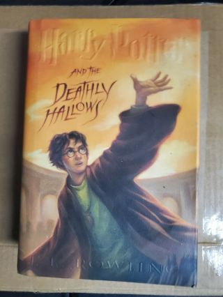 Rare Misprint Scholastic Us Harry Potter And The Deathly Hallows By J K.  Rowling