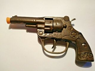 1934 Hubley Flash Cap Gun Cast Iron Rare