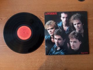 1983 Exc.  Rare Loverboy Keep It Up Qc 38703 Lp33
