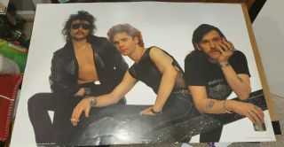 Motorhead Rare Poster Vintage 83 Another Perfect Day B.  Robertson Lemmy No Lp Cd