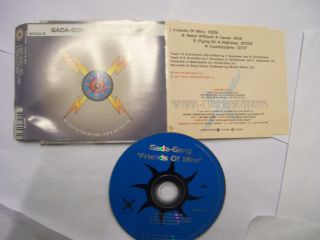 Gada - Gong Friends Of Mine – 1997 Danish Cd Maxi - Single – Goa Trance – Rare