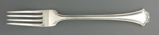 Reed & Barton French Chippendale Dinner Fork 7 1/2 " Silverplate Flatware