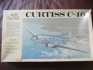 Flying Tiger Line William Bros.  Curtiss C - 46 Model Airplane 1/72 Scale Rare