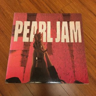 Pearl Jam Ten Lp 1992 Korea Orig Rare