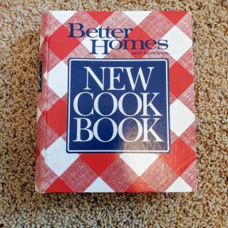 Better Homes And Gardens Cook Book Vintage 1989 5 Ring Binder Recipes