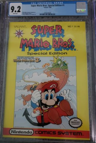 Mario Bros 1 Cgc 9.  2 Nm Copper Valiant Comic Book Rare
