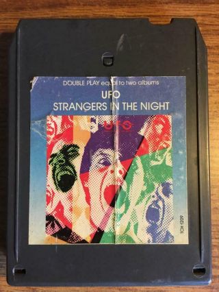 Ufo Strangers In The Night Vintage Rare 8 Track Tape Late Nite Bargain
