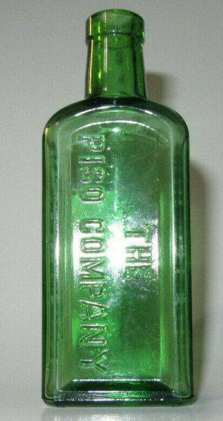 Antique Green Bottle Piso 