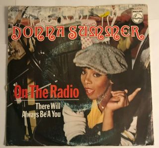 Donna Summer - " On The Radio " (rare Dutch) 7 " (1979) Vg,  / 6175 028 / Pop9