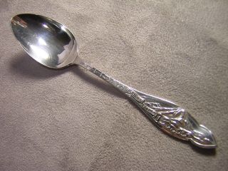 J.  M.  Co.  Sterling Silver Souvenir Spoon Seattle Mt Rainier