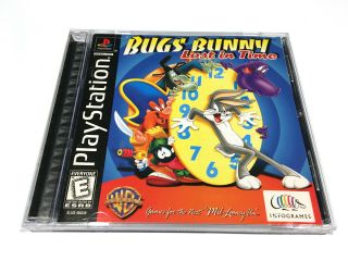  ❤️ bugs Bunny: Lost In Time Ps1 Playstation 1 Psx,  Psone Cib Complete Game Rare