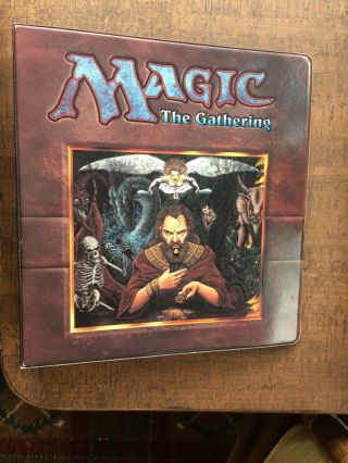 Magic The Gathering Mtg Binder 1995 Rare Pete Venters Wotc Woc9107