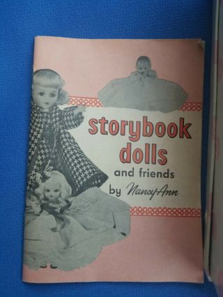 LOVELY VINTAGE BISQUE NANCY ANN STORYBOOK DOLL 117 - SCHOOL DAYS W/ ORIG.  BOX 3