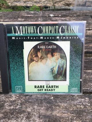 Rare Earth : Get Ready Cd Album Motown Magic Key In Bed Tobacco Road Get Ready
