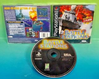 Battlestations - Playstation 1 2 Ps1 Ps2 Rare Game Complete Black Label