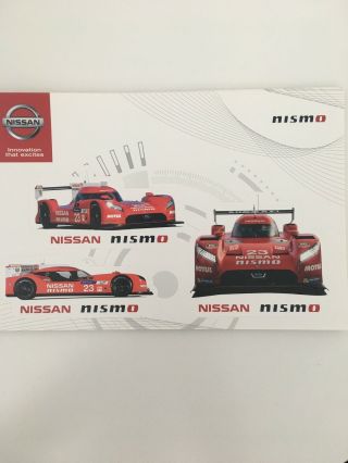 Rare Nissan Nismo Gt - R Le Mans 2015 Souvenir Stickers