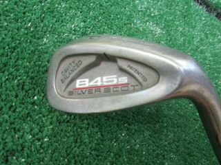 Golf Tommy Armour 845s Silver Scot Pitching Wedge R Steel Shaft Grip 3